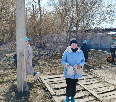 Субботник в ЖК ДОК