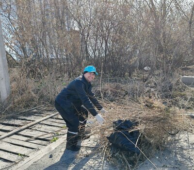 Субботник в ЖК ДОК