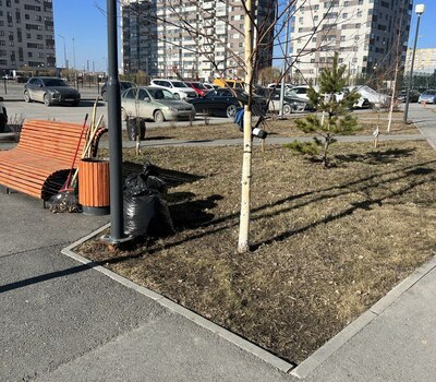 Субботник в ЖК &quot;Кристалл&quot;