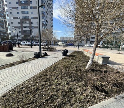 Субботник в ЖК &quot;Кристалл&quot;
